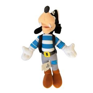 Disney Goofy Pirate Toy Factory 11” Plush